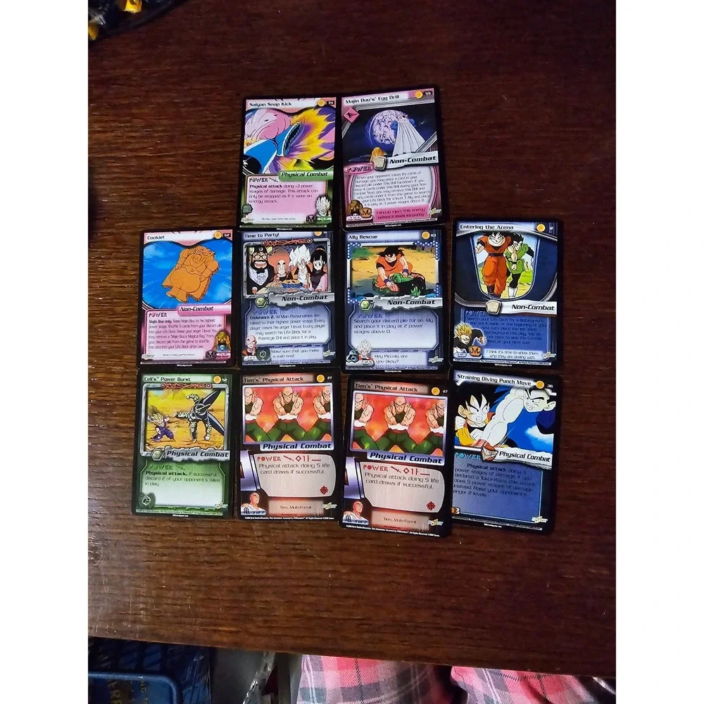 Dragon Ball Z DBZ Score TCG Card‎ Lot Collection Physical Combat Rare